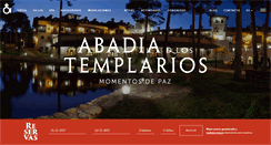 Desktop Screenshot of abadiadelostemplarios.com